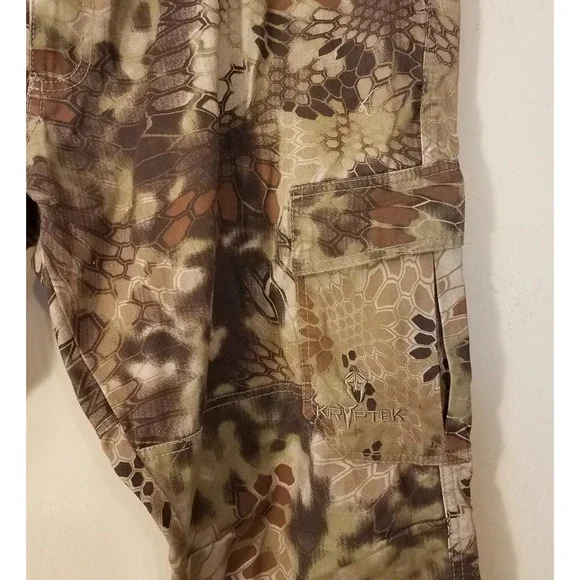 Kryptek Highlander Pants Men 2XL Camo Cargo Hunting Utility Outdoors NWOT